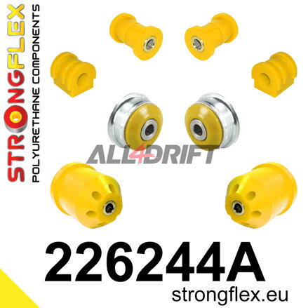 226244A SPORT-Buchsen-Kit für Vorderachse und hintere Schwingachse Audi / Seat / Škoda / VW