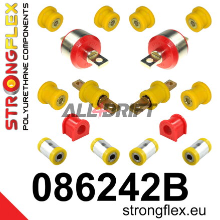 086242B: Hinterachs-Buchsen-Satz - Honda CR-V I (95-02) RD1 / RD2 / RD3