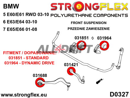 031421A Inneres Querlenkerlager SPORT BMW