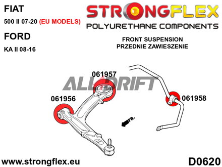 061956A Sport Polyurethan Querlenkerbuchse vorne