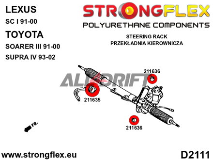 211635B Lenkgetriebe Lagerbuchse - Toyota III (91-00) Z30