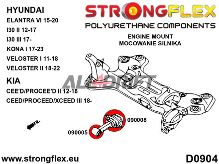 090005B Getriebelagerbuchse Hyundai / Kia