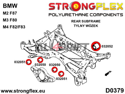 032051B Vorderes Hinterachs-Differentiallager BMW
